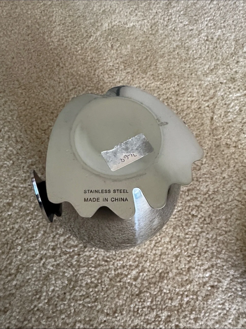 Mid Century Modern Vintage Stainless Steel Penguin Ice Bucket